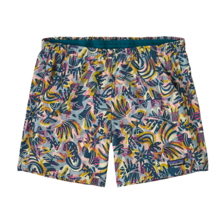 Patagonia Patagonia W's Baggies Shorts - 5 in. Wild Botanist: Tidal Teal L