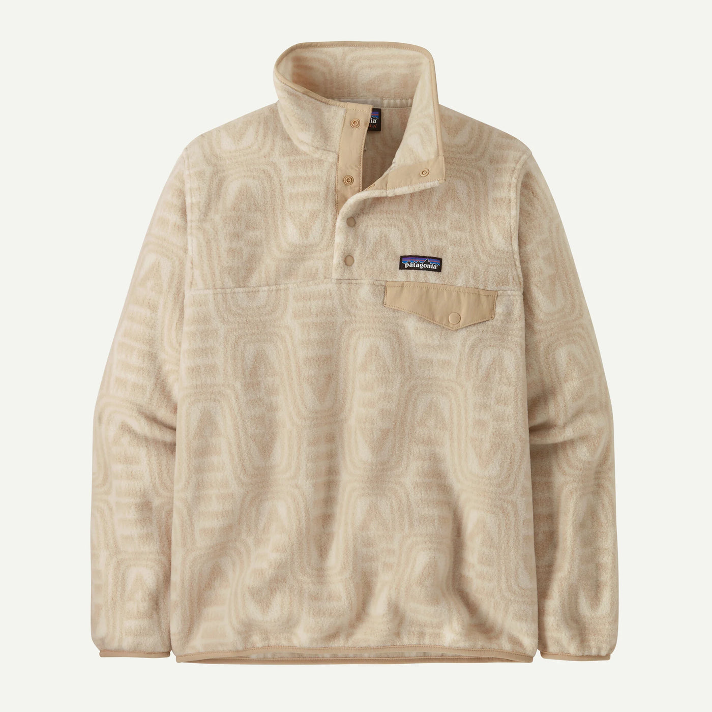Patagonia Patagonia W's LW Synch Snap-T P/O Flow: Dyno White L