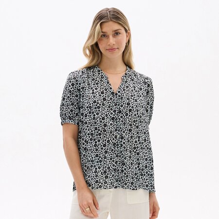 Hatley Hatley Ivy Blouse Distressed Floral XS