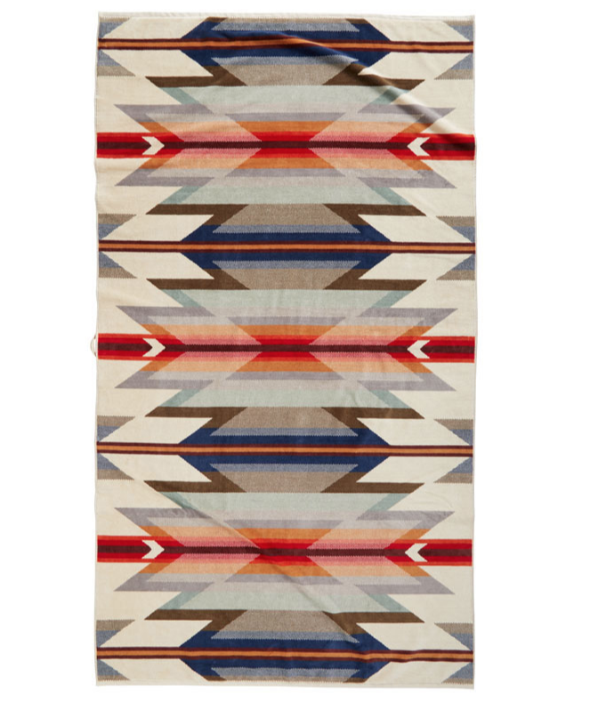 Pendleton Pendleton oversized jacquard spa towel