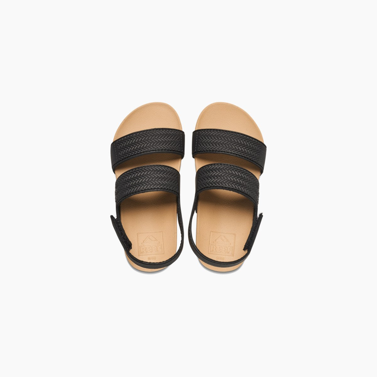 Reef Reef Kids Water Vista Black/ Tan 2