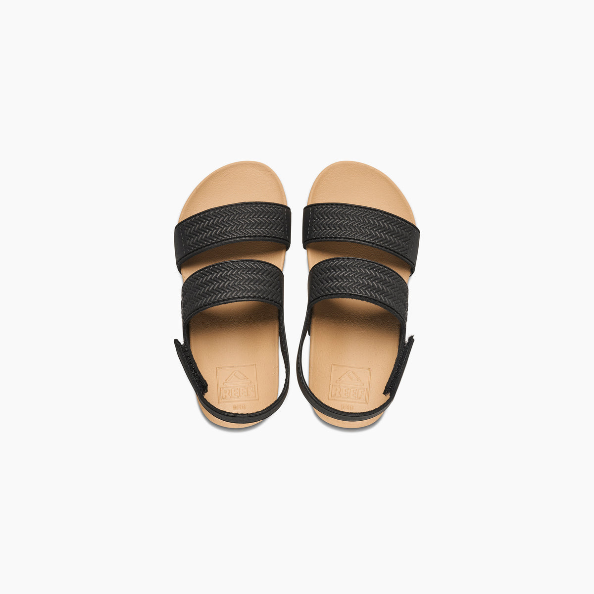 Reef Reef Little Water Vista Sandals Black/Tan 3