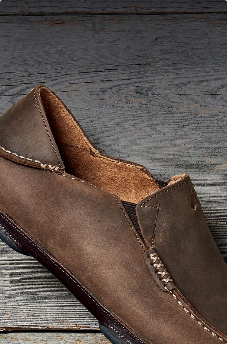 Olukai Olukai M's Moloa Dk Wood / Dk Java 11.5