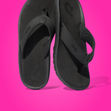 Olukai Olukai M's Ohana Sandals Black/Dark Shadow 14