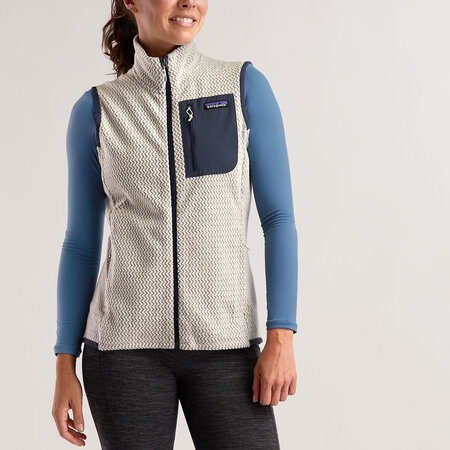 Patagonia W's R1 Air Vest Wool White XS