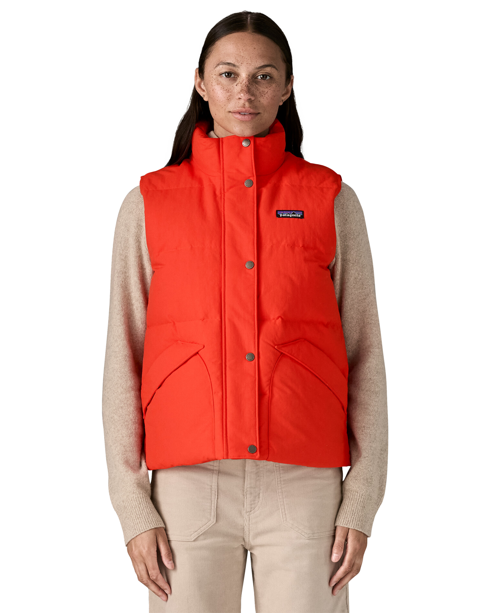 Patagonia Patagonia W's Downdrift Vest Sizzle Red S