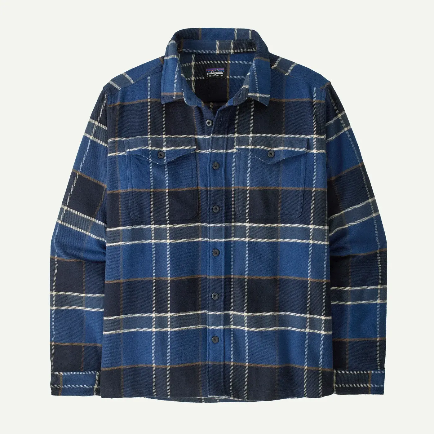 Patagonia Patagonia M's Fjord Flannel Shirt - OP Cycles: Sunken Blue XL