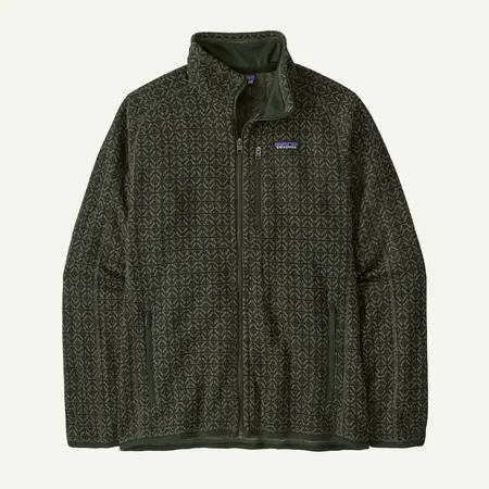 Patagonia Patagonia M's Better Sweater Jkt Scales: Old Growth Green L