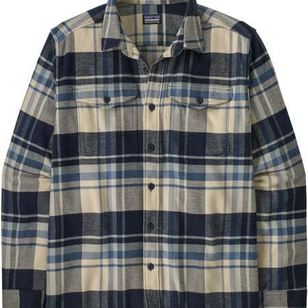 Patagonia Patagonia M's Fjord Flannel Shirt - OP Hibernate: Sunken Blue M