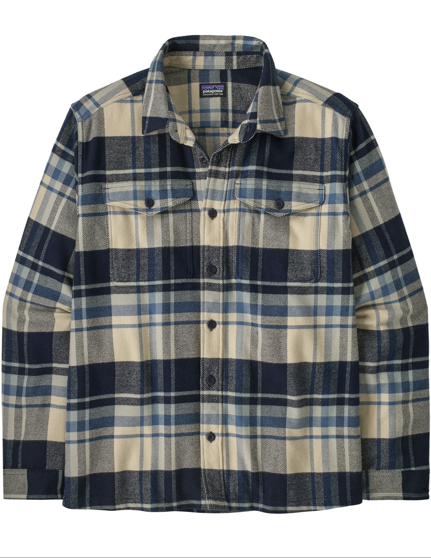 Patagonia Patagonia M's Fjord Flannel Shirt - OP Hibernate: Sunken Blue M