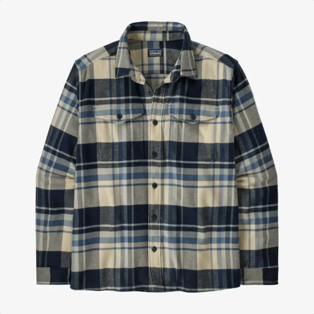 Patagonia Patagonia M's Fjord Flannel Shirt - OP Hibernate: Sunken Blue 2XL