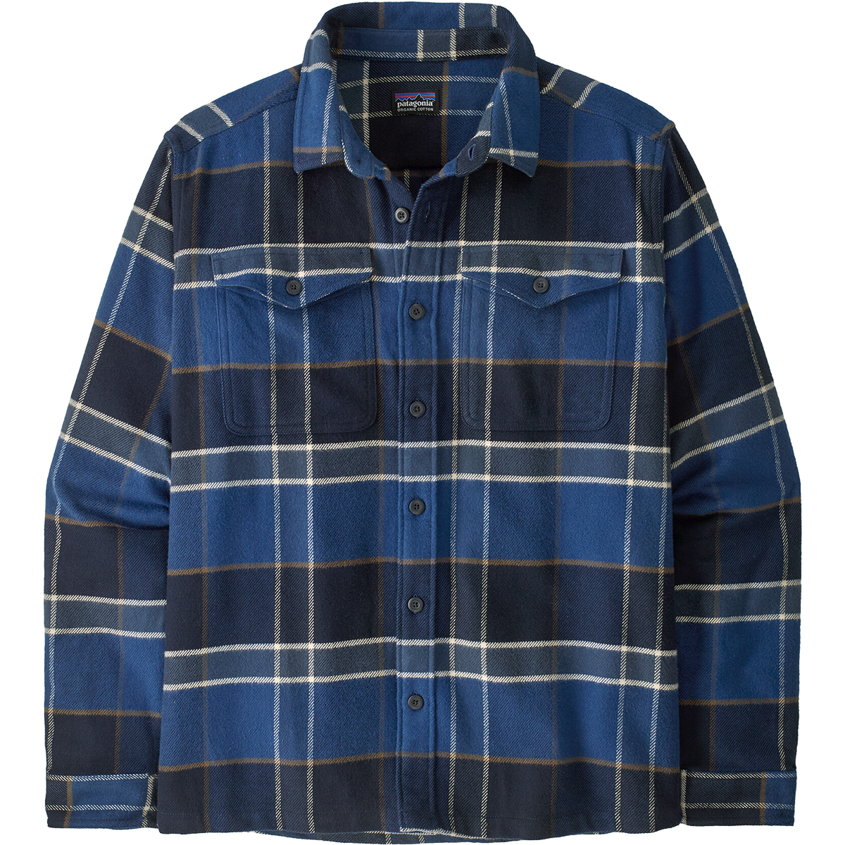 Patagonia Patagonia M's Fjord Flannel Shirt - OP Cycles: Sunken Blue M