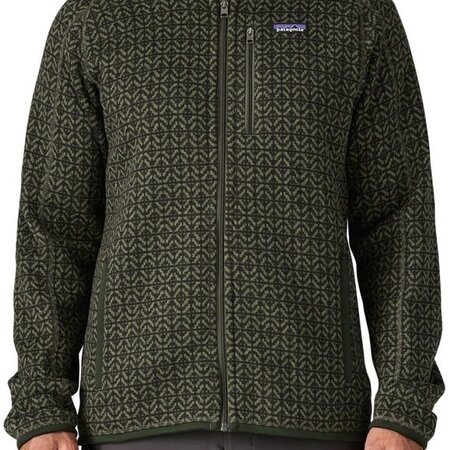 Patagonia Patagonia M's Better Sweater Jkt Scales: Old Growth Green M