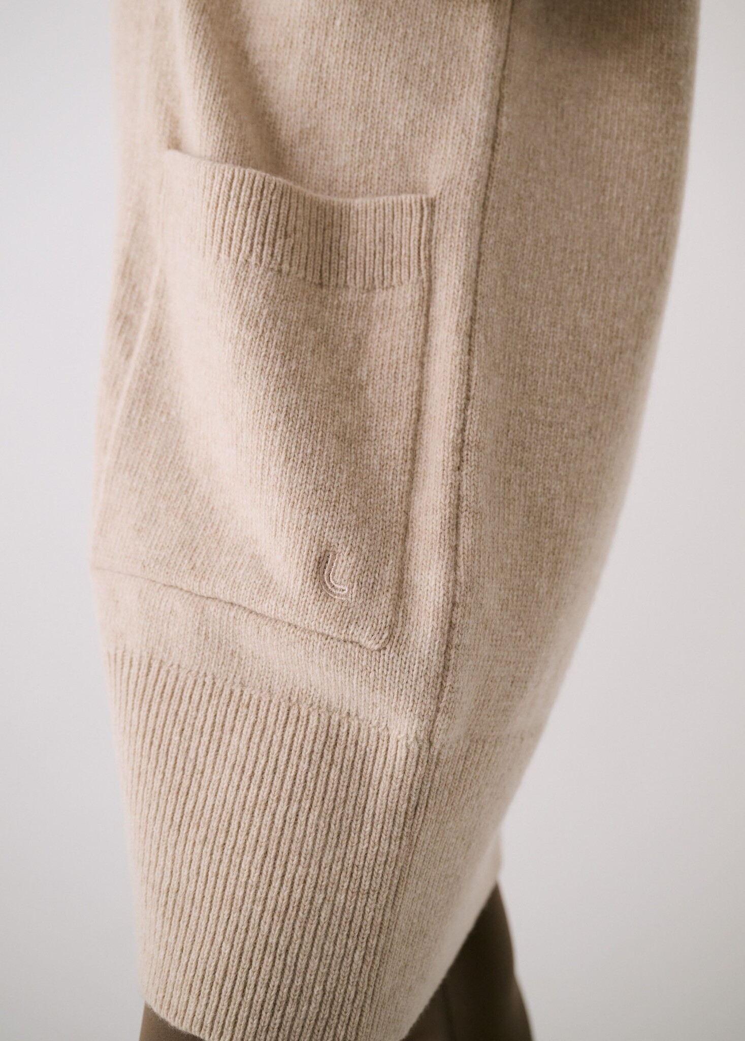 Lole Lole VERDUN CARDIGAN SWEATER ABALONE HEATHER L