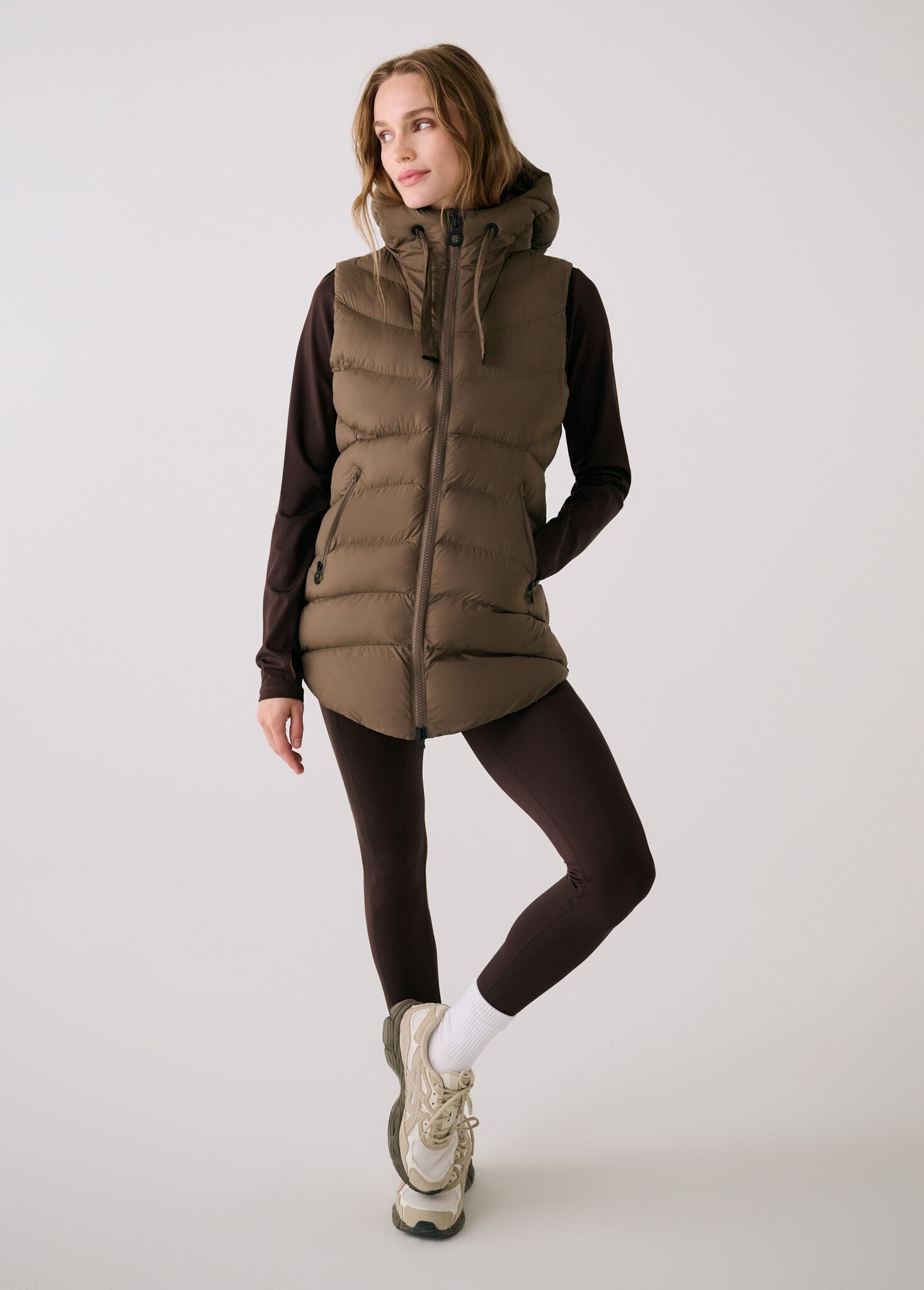 Lole Lole TRANSITION VEST MOCHA S