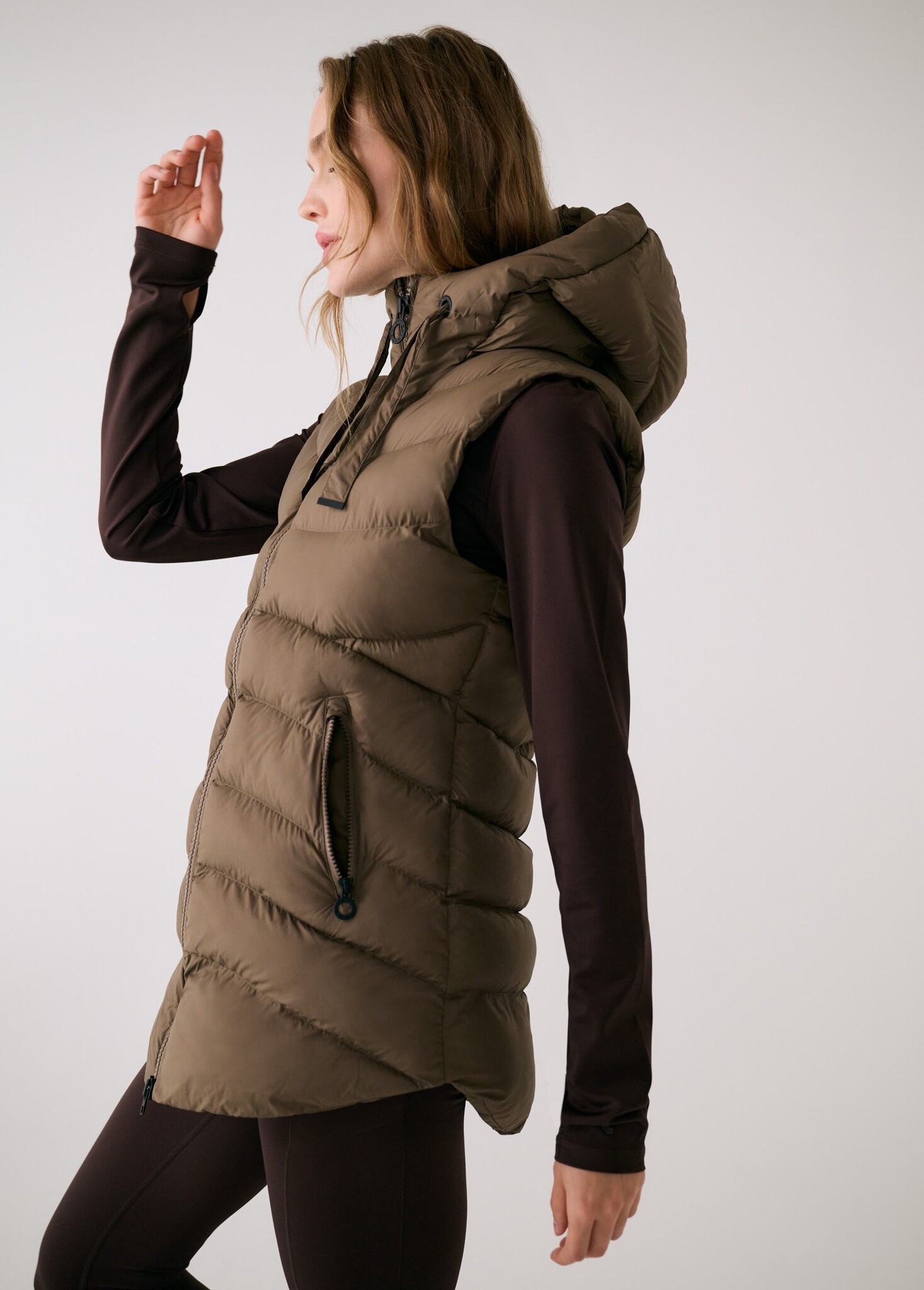 Lole Lole TRANSITION VEST MOCHA S