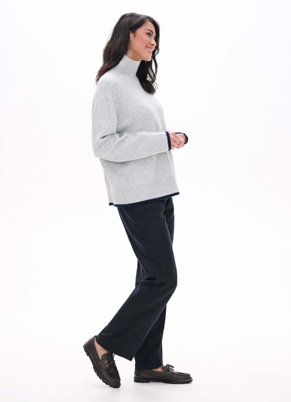 Hatley Hatley Cozy Mock Neck Sweater