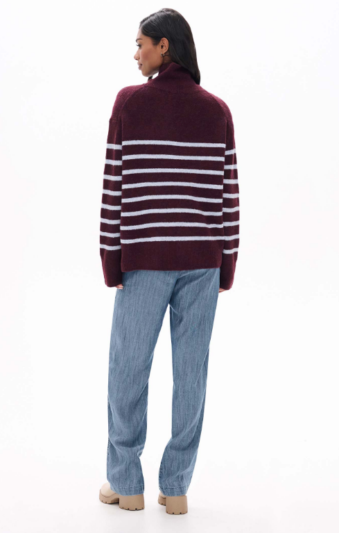 Hatley Hatley Cozy Mock Neck Sweater
