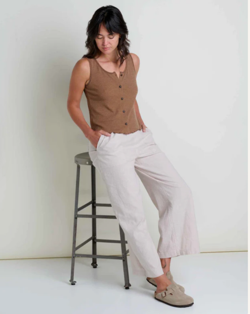Toad & Co Toad & Co W's Taj Hemp Wide Leg Pant