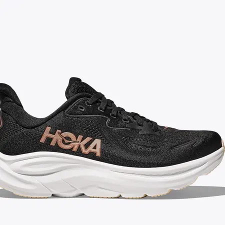 Hoka Hoka W's Clifton 10 Black/ Rose Gold 7.5