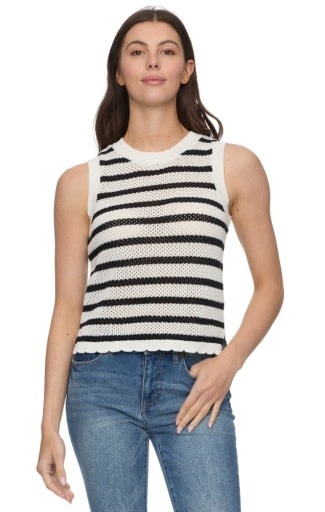 Flag & Anthem  Iris Stripe Sweater Tank
