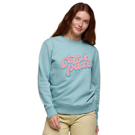 Cotopaxi W's Coto-Patch Crew Sweatshirt Sea Spray S