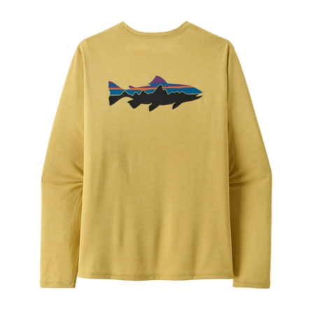 Patagonia Patagonia M's L/S Cap Cool Daily Shirt - Fitz Roy Trout