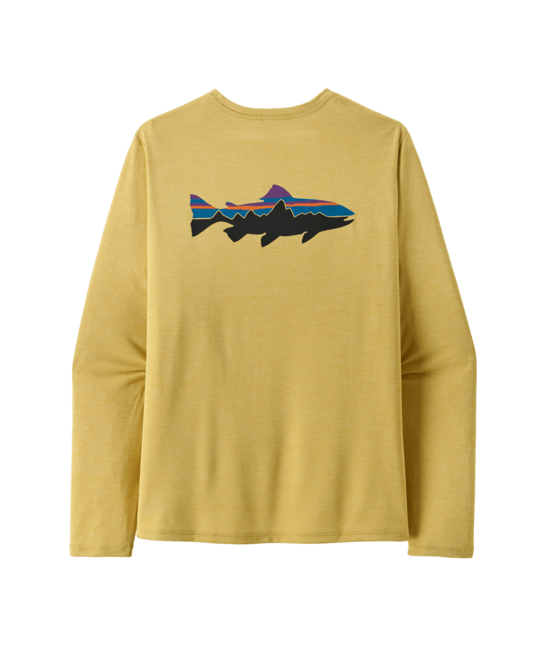 Patagonia Patagonia M's L/S Cap Cool Daily Shirt - Fitz Roy Trout