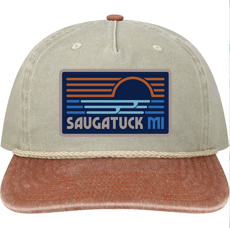 League League Saugatuck Sunset Trucker