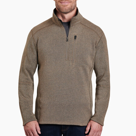 Kuhl Kuhl M's Interceptr 1/4 Zip Dark Roast S