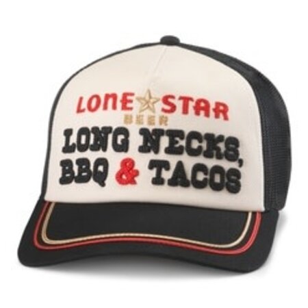 American Needle American Needle Lone Star Radler Hat Black/Ivory