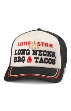 American Needle American Needle Lone Star Radler Hat Black/Ivory