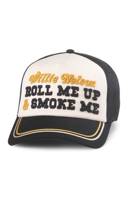 American Needle American Needle Willie Nelson Radler Hat Black/Ivory