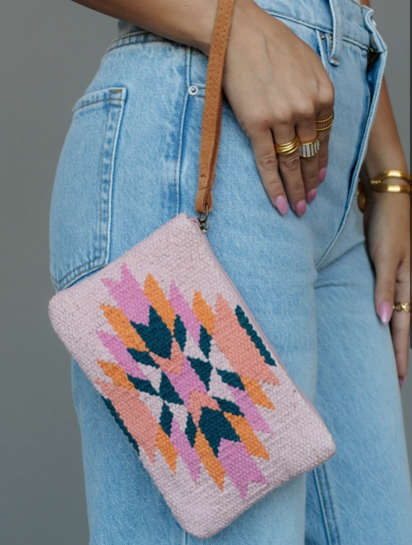Panache Apparel Co. Panache Aztec Wristlet