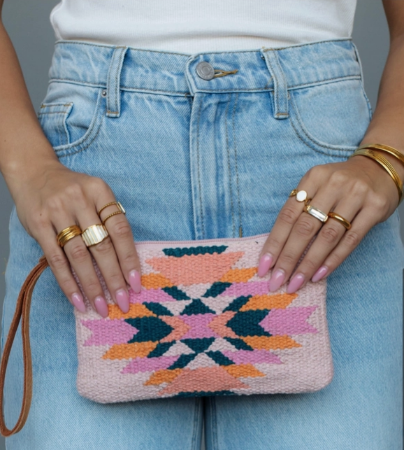 Panache Apparel Co. Panache Aztec Wristlet