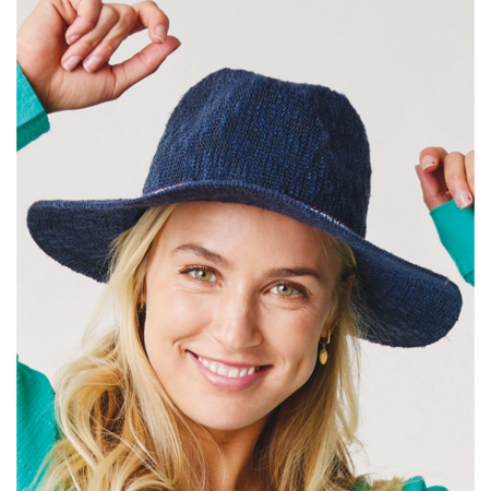 Carve Designs Carve Designs Capistrano Crushable Hat Navy (Y25)