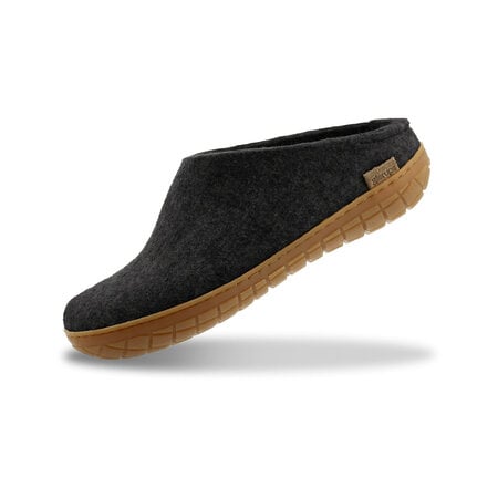 Glerups Glerups W's Slip-On Natural Rubber Sole Charcoal/ Honey 40 (Y25)