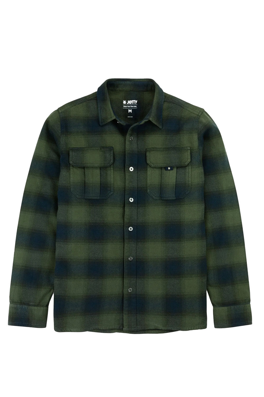 Jetty Jetty Arbor Flannel Agave S (Y25)