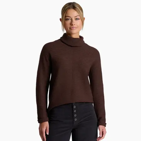Kuhl W's Solace Sweater Coffee XL