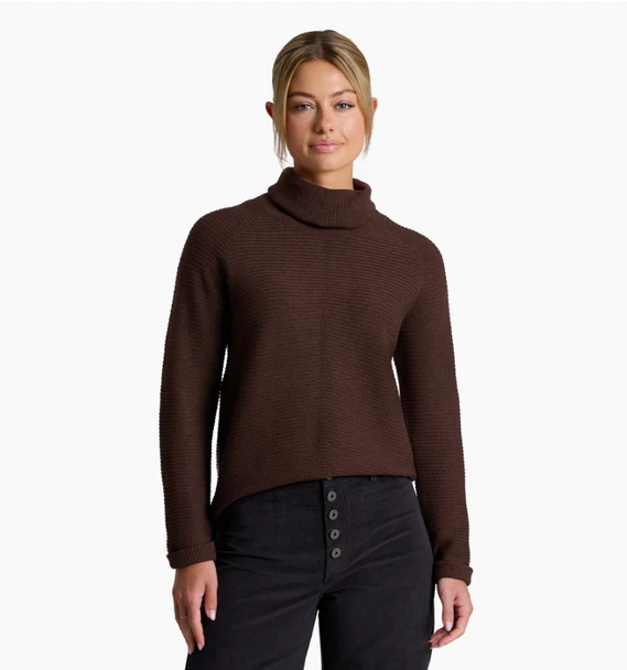 Kuhl  W's Solace Sweater Coffee XL