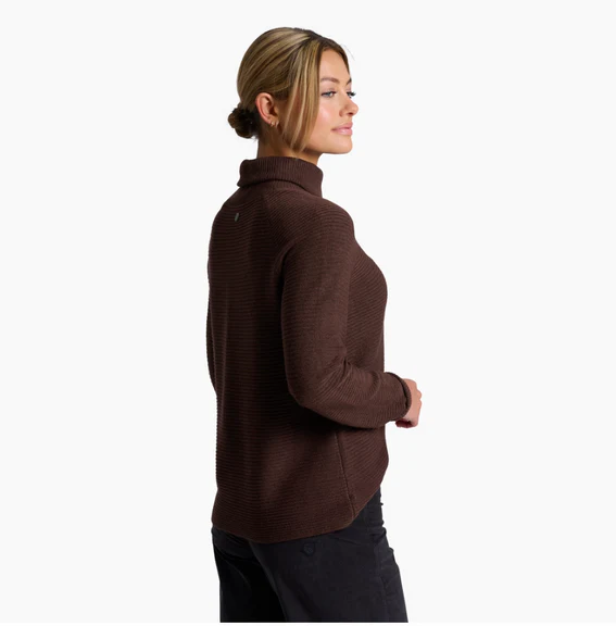 Kuhl  W's Solace Sweater Coffee XL