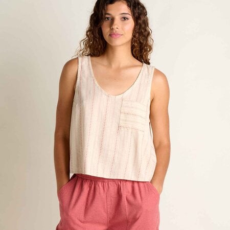 Toad & Co W's Taj Hemp Button Back Tank
