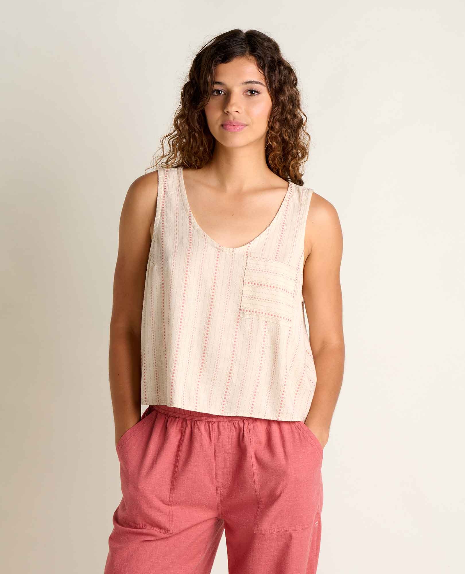 Toad & Co W's Taj Hemp Button Back Tank