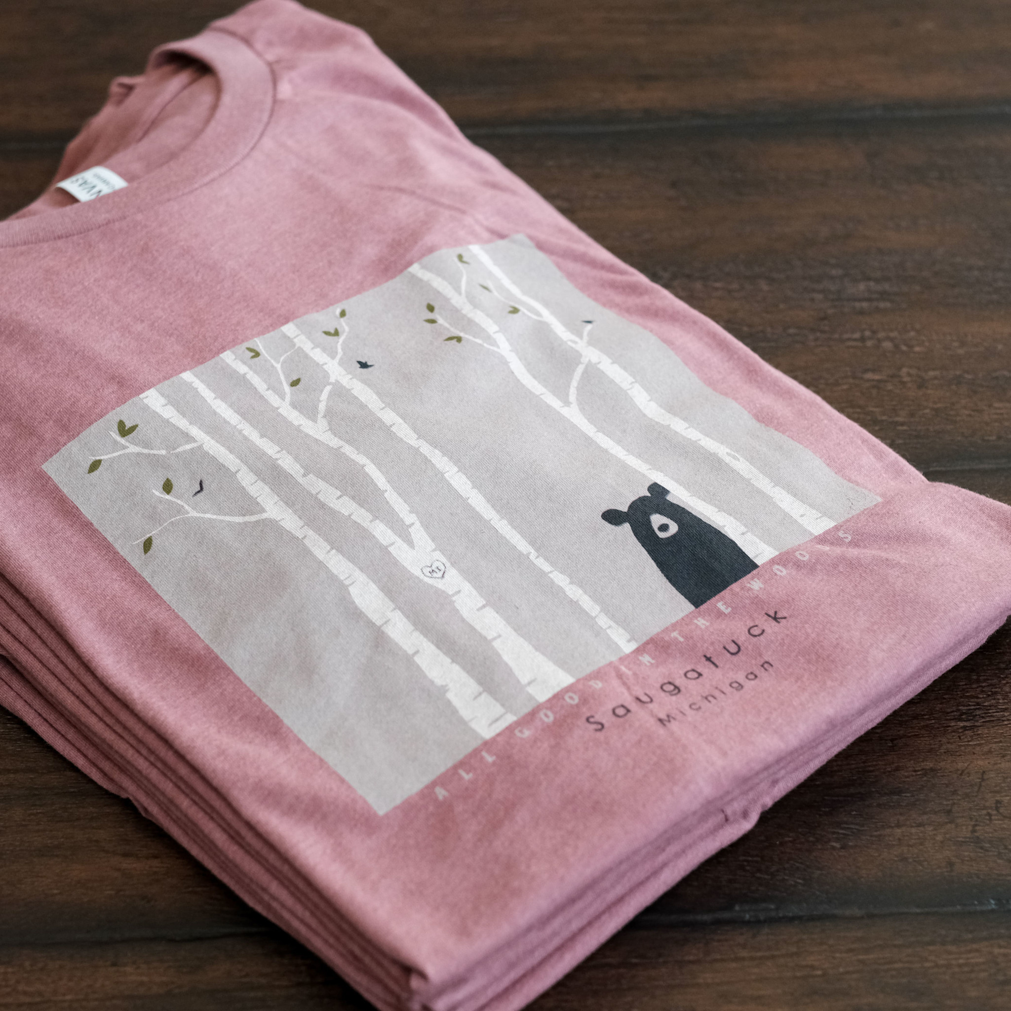 Bumwraps Bumwraps Can't See Me Saugatuck Bear Tee