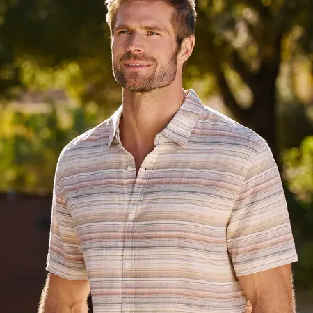 Flag & Anthem M's Westmont SS Stripe Shirt