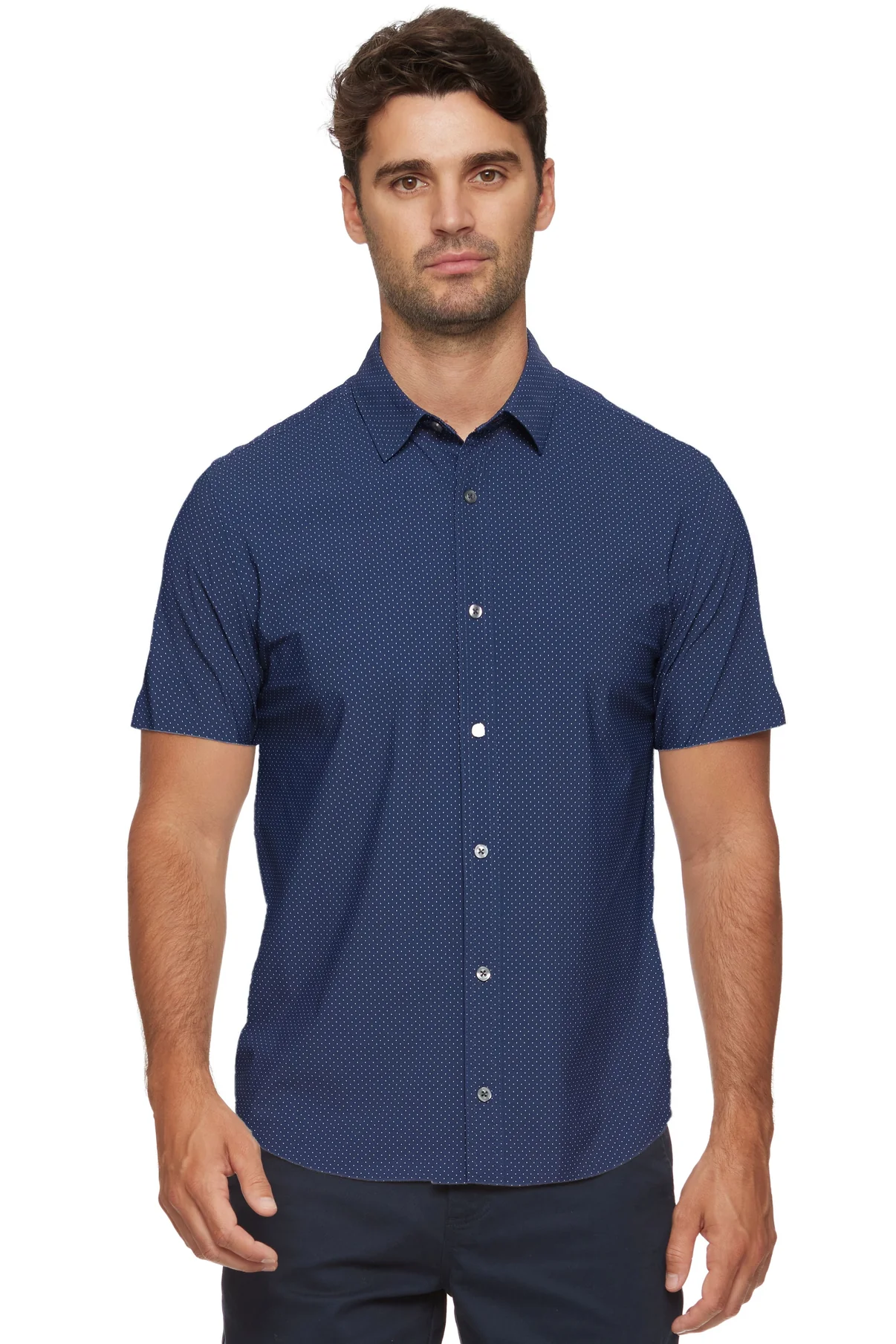 Flag & Anthem M's Loretto SS Dot Print Shirt