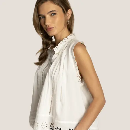 Dylan W's Malia S/S Button-Up Top