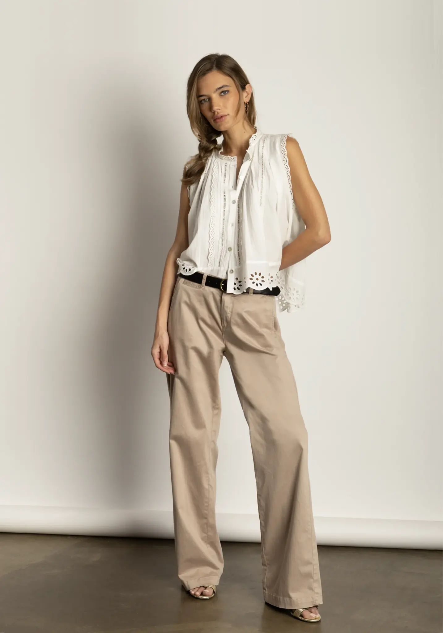 Dylan W's Malia S/S Button-Up Top