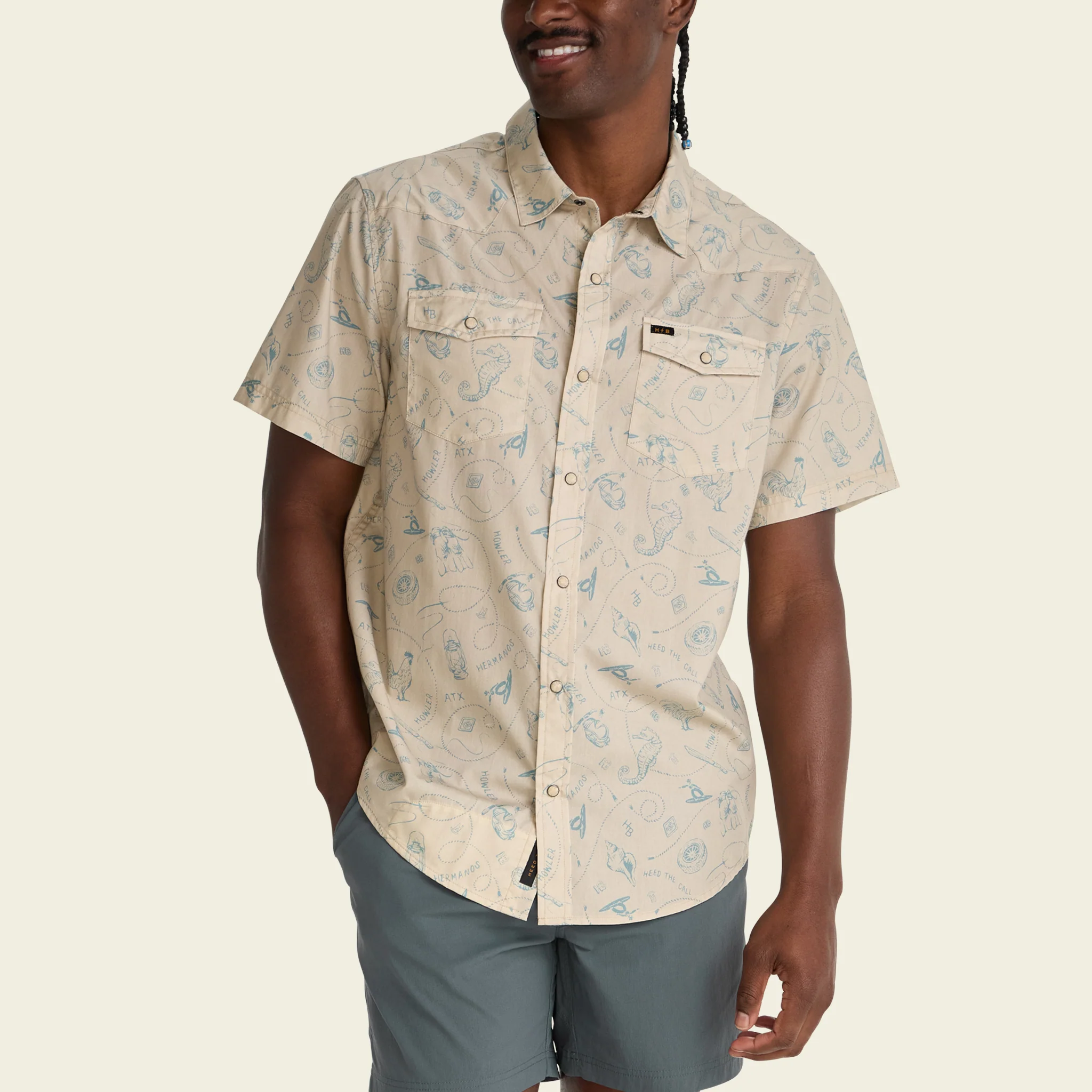 Howler Bros H Bar B Snapshirt