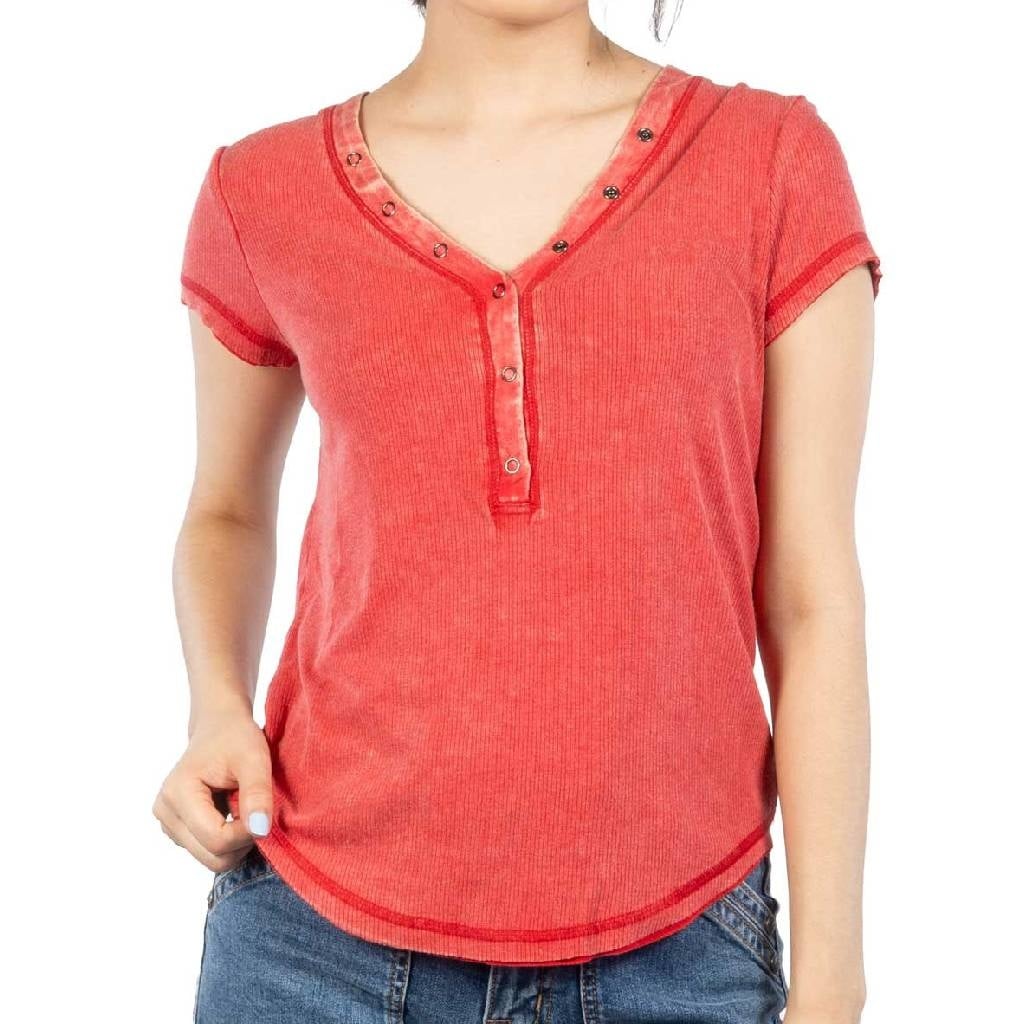 Flag & Anthem W's Malia SS Henley